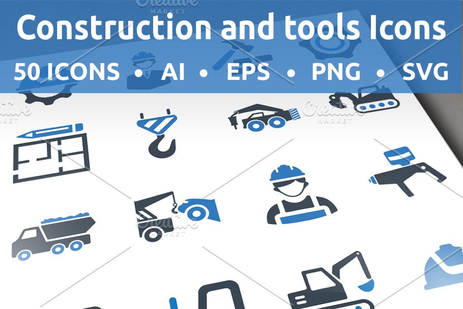 Construction and tools Icons