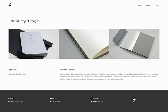 Prism - Portfolio HTML Template in HTML/CSS Themes - product preview 3