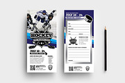 Ice Hockey DL Card Template
