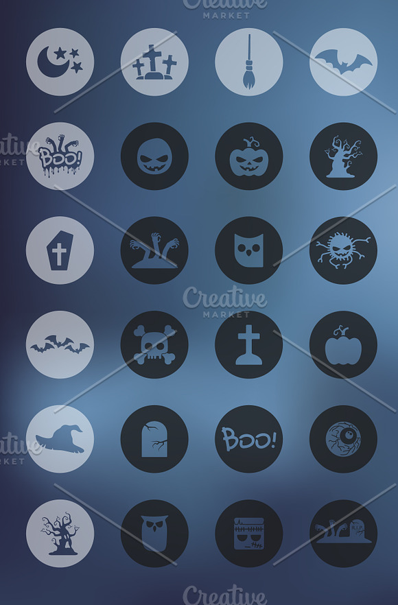 48 HALLOWEEN icons in Halloween Icons - product preview 2