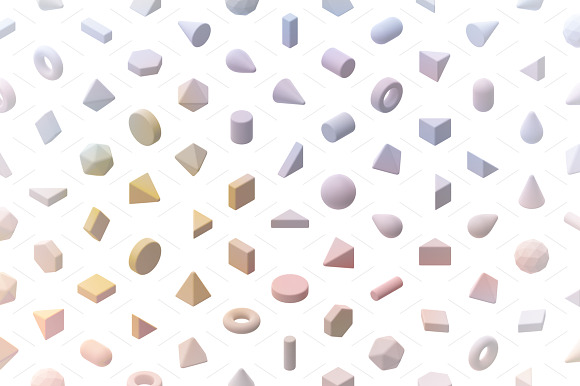 3D Geometry — Primitive Elements in Objects - product preview 3