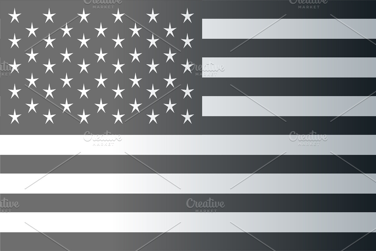 American flag faded 2 png vector in Graphics - product preview 8