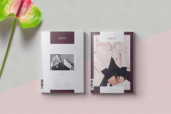 Grete Magazine Template in Magazine Templates - product preview 10