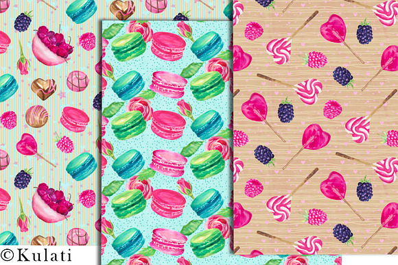 Candy / Sweets Digital Patterns in Patterns - product preview 2