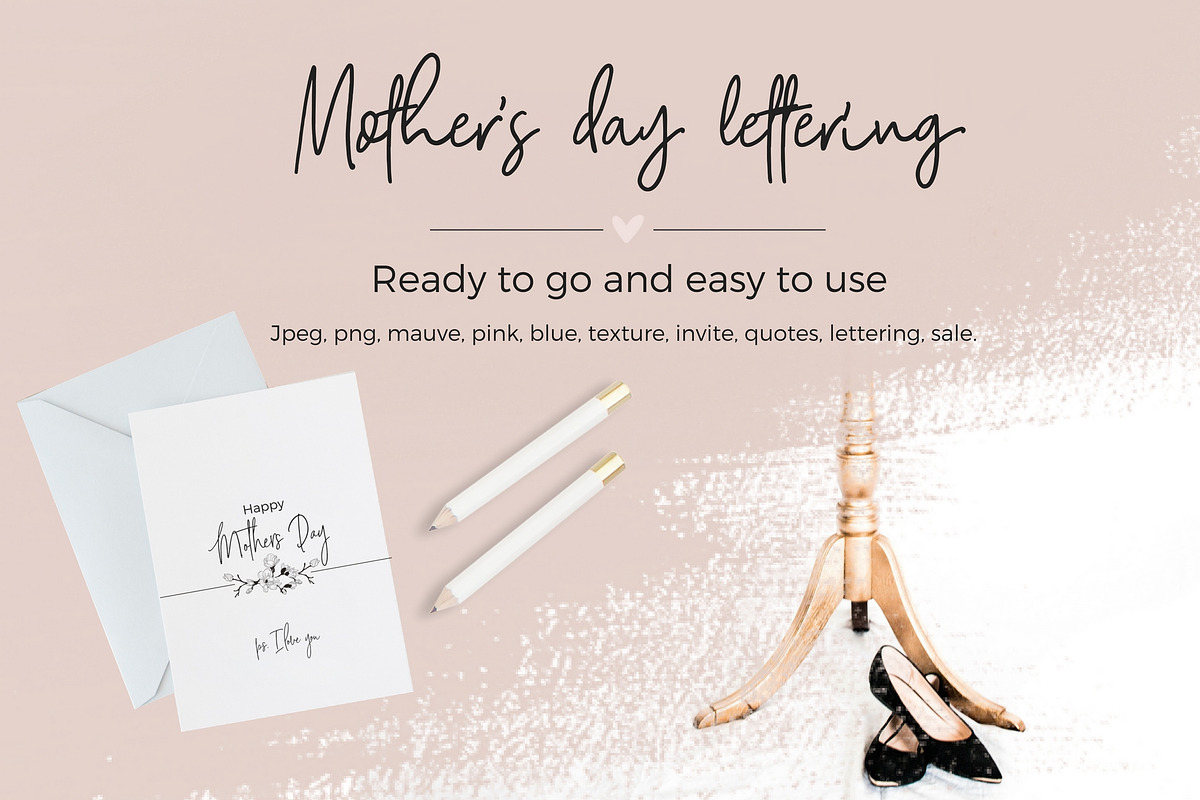 Mother's Day Lettering in Instagram Templates - product preview 8