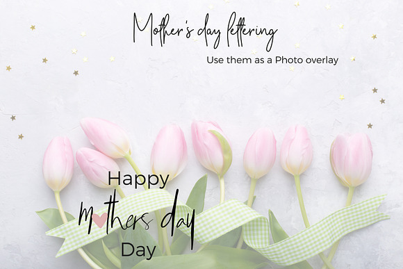Mother's Day Lettering in Instagram Templates - product preview 2