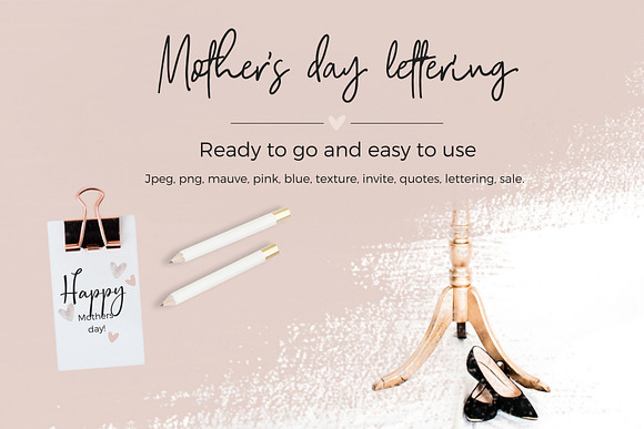 Mother's Day Lettering in Instagram Templates - product preview 9