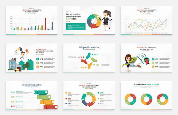 Skybiz Infographic Pack Powerpoint  in PowerPoint Templates - product preview 3