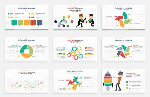 Skybiz Infographic Pack Powerpoint  in PowerPoint Templates - product preview 7