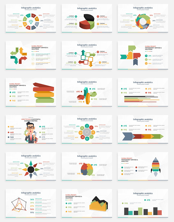 Skybiz Infographic Pack Powerpoint  in PowerPoint Templates - product preview 11