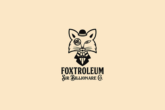Foxtroleum Logo Template in Logo Templates - product preview 2