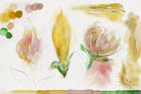 Best Watercolor Brushes — Procreate in Photoshop Brushes - product preview 9