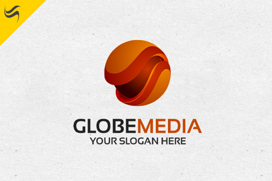 Globe Media - 3D Logo Template