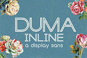 DUMA Inline Font