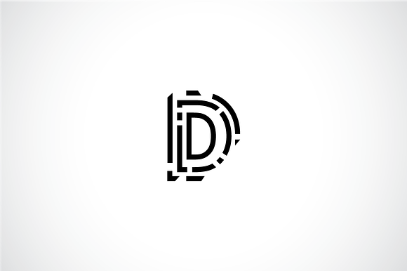 Digital D Letter Logo Template in Logo Templates - product preview 2