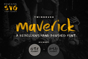 Maverick OTF and SVG Font