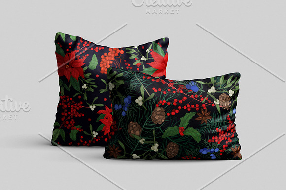 Winter decorative plants in Illustrations - product preview 14