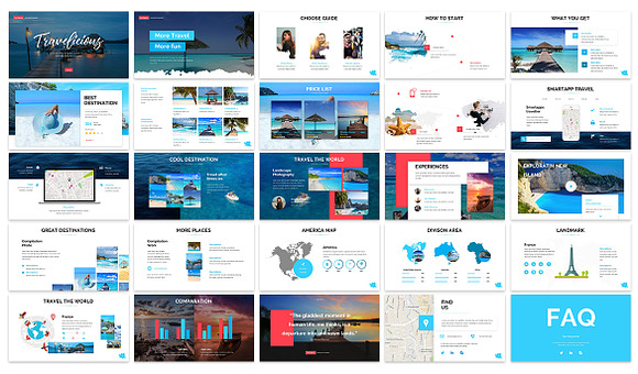 Travelicious - Powerpoint Template in PowerPoint Templates - product preview 1