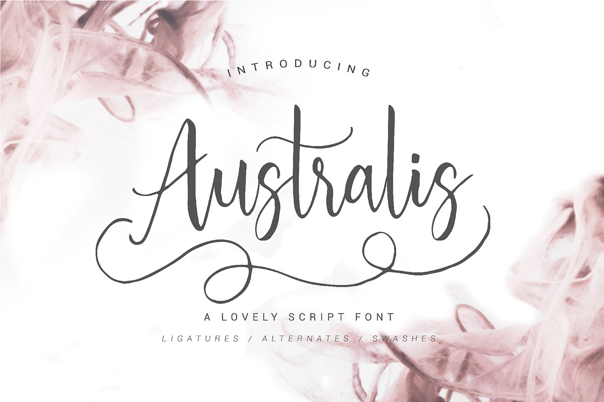 Australis - Modern Script Font in Modern Fonts - product preview 8