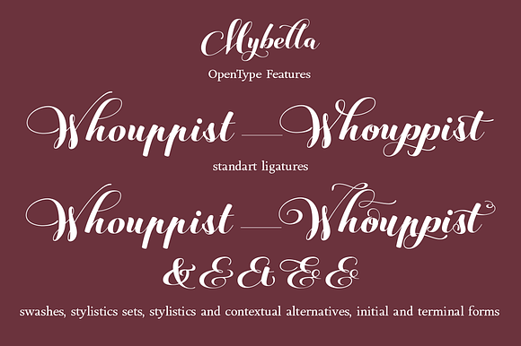 MyBella in Script Fonts - product preview 2