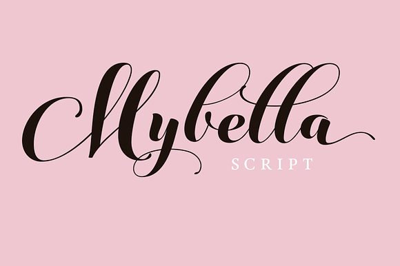 MyBella in Script Fonts - product preview 3
