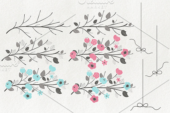 Romantic Bird Cages 02 in Illustrations - product preview 6