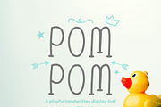Pom Pom: Cute Handwritten font