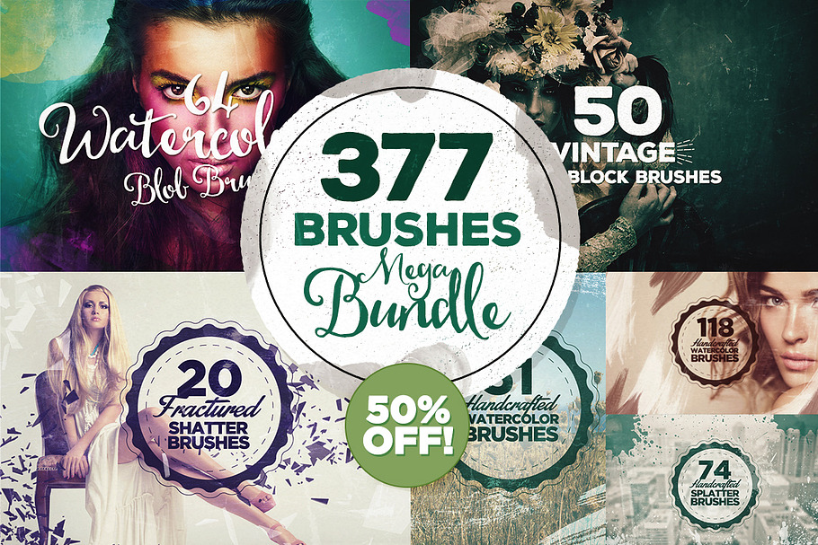 377 Brushes Megabundle in Add-Ons - product preview 8