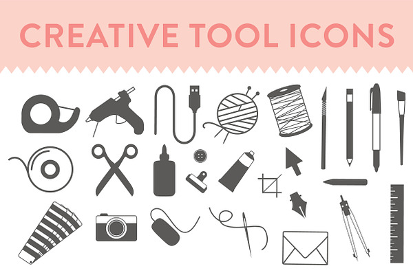 Creative Tool Icons