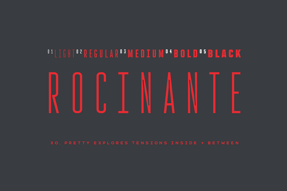 Rocinante Titling in Display Fonts - product preview 8