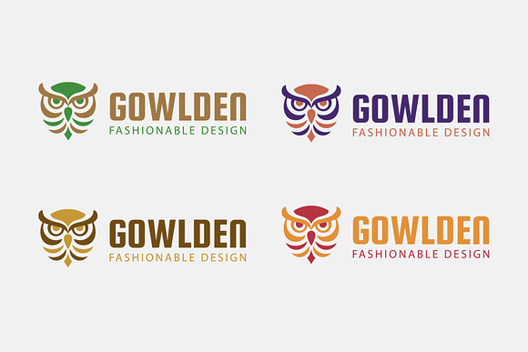 Gowlden Logo Template in Logo Templates - product preview 4