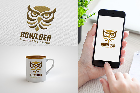 Gowlden Logo Template in Logo Templates - product preview 5