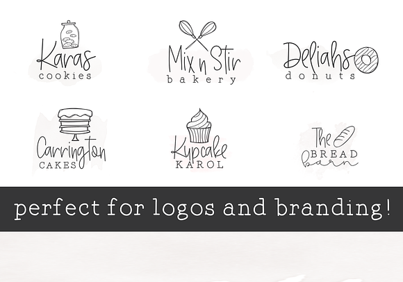 The Bakery - Serif and Doodle Font in Display Fonts - product preview 2