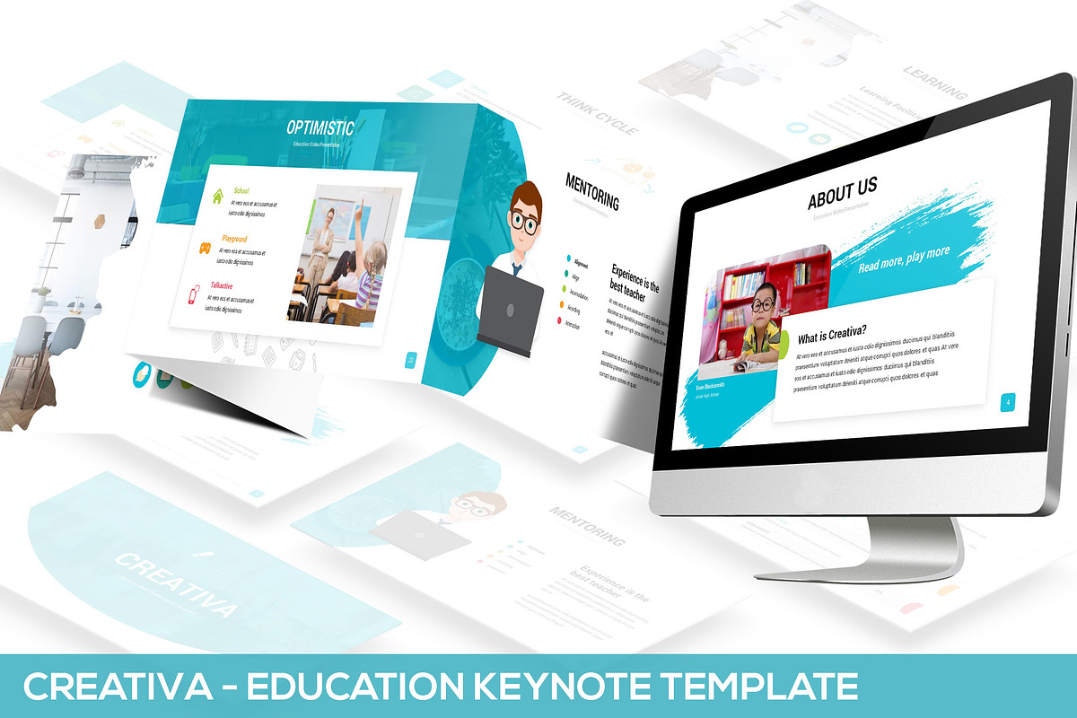 Creativa- Education Keynote Template in Keynote Templates - product preview 8