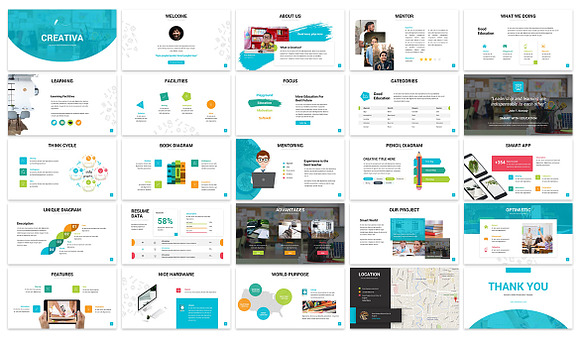 Creativa- Education Keynote Template in Keynote Templates - product preview 1