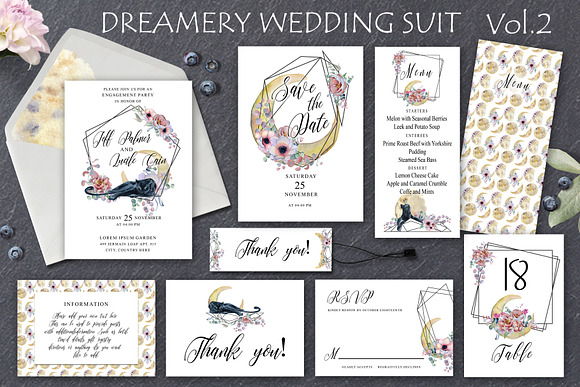 Dreamery Wedding Suit Vol.2 in Wedding Templates - product preview 3