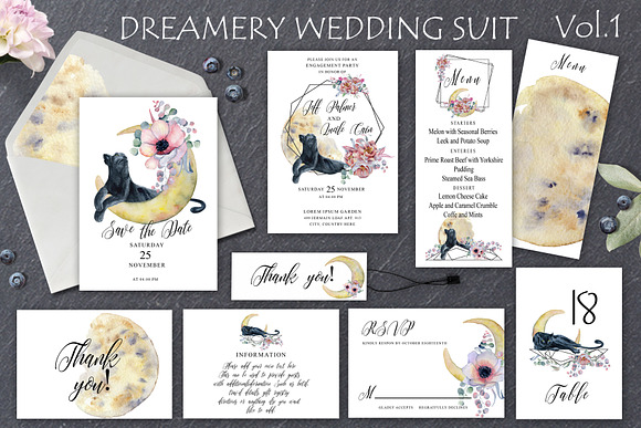 Dreamery Wedding Suit Vol.1 in Wedding Templates - product preview 3