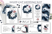 Wiled Cats Wedding Suit