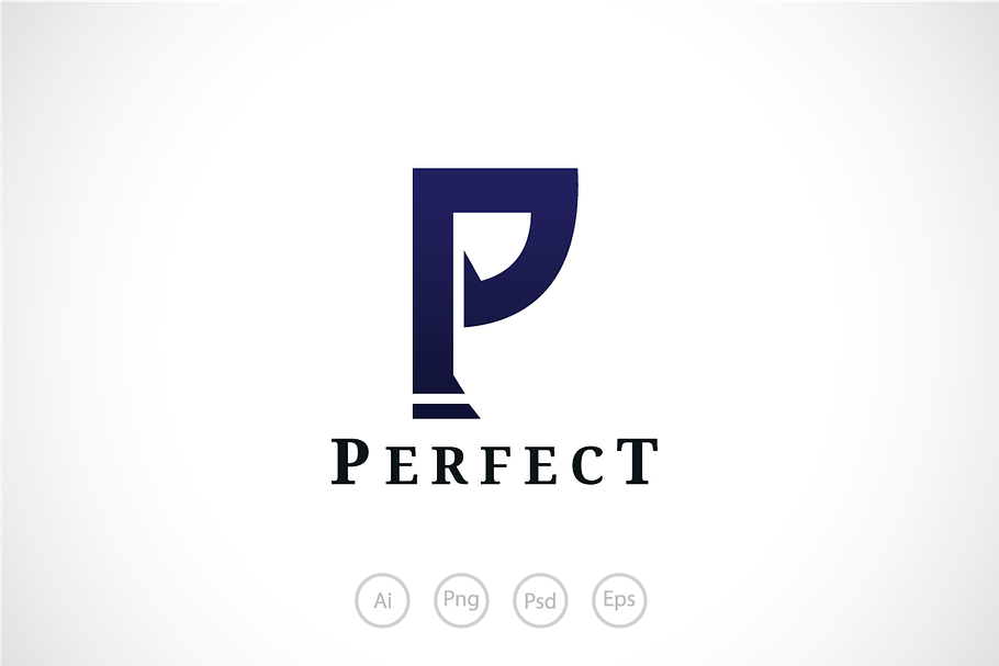 Perfect Letter P Logo Template in Logo Templates - product preview 8