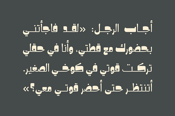 Hekayat - Arabic Font in Non Western Fonts - product preview 5