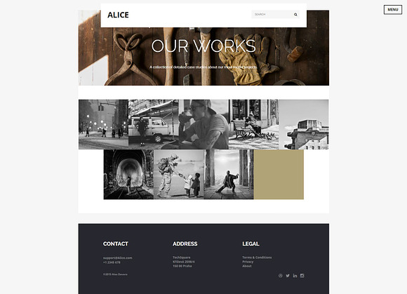 Alice: Multi-Purpose HTML Template in HTML/CSS Themes - product preview 4