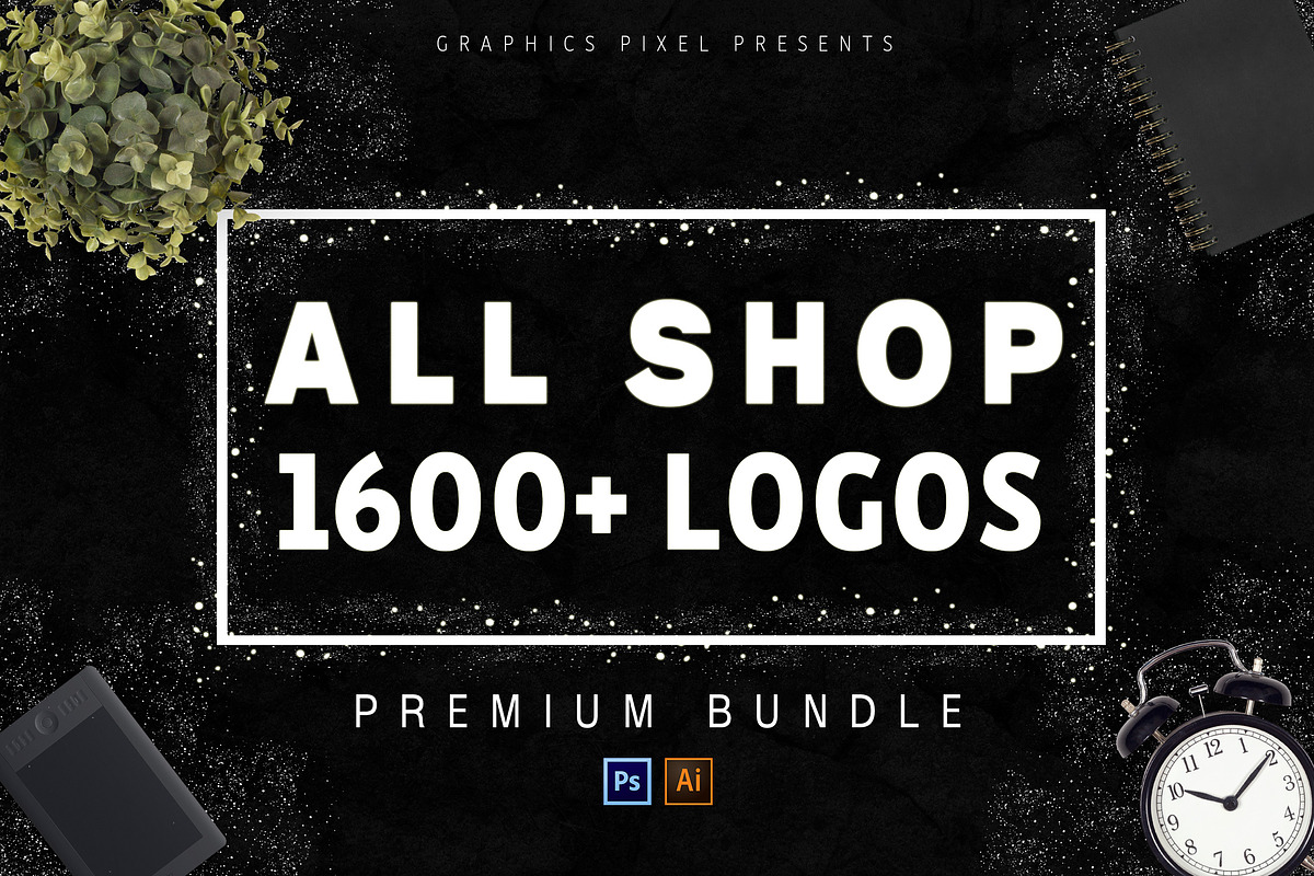 All Shop! 1600+ Logos Mega Bundle in Logo Templates - product preview 8