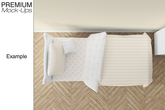 Kids Bedding, Frames & Wall Set in Product Mockups - product preview 15