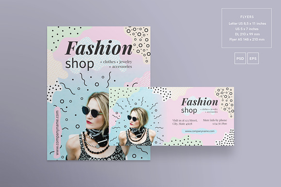 Flyers | Fashion Shop in Flyer Templates - product preview 1