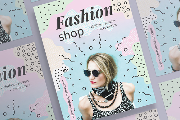 Posters | Fashion Shop in Flyer Templates - product preview 2