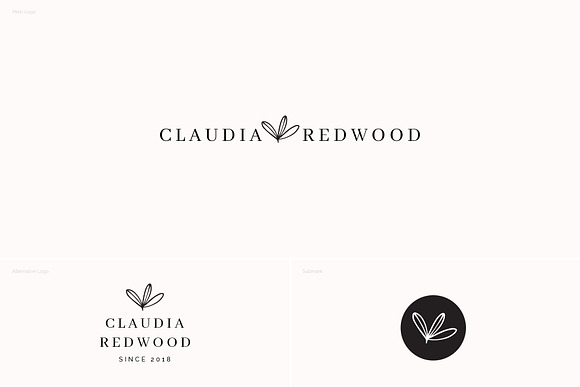 Botanical Logo Bundle in Logo Templates - product preview 3