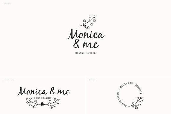 Botanical Logo Bundle in Logo Templates - product preview 8