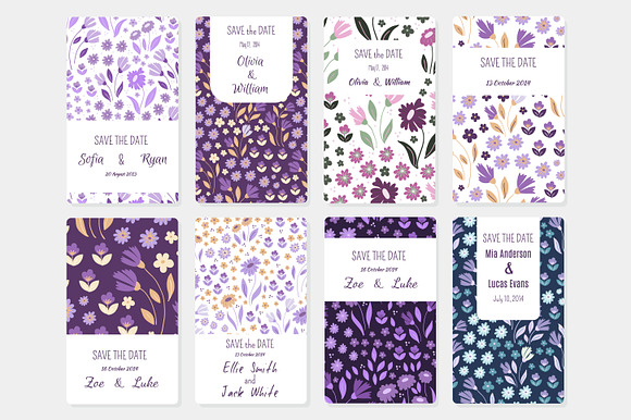 144 Save tha Date templates in Card Templates - product preview 15