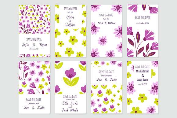 144 Save tha Date templates in Card Templates - product preview 17