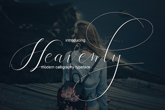 Heavenly - fancy fonts in Fancy Fonts - product preview 11